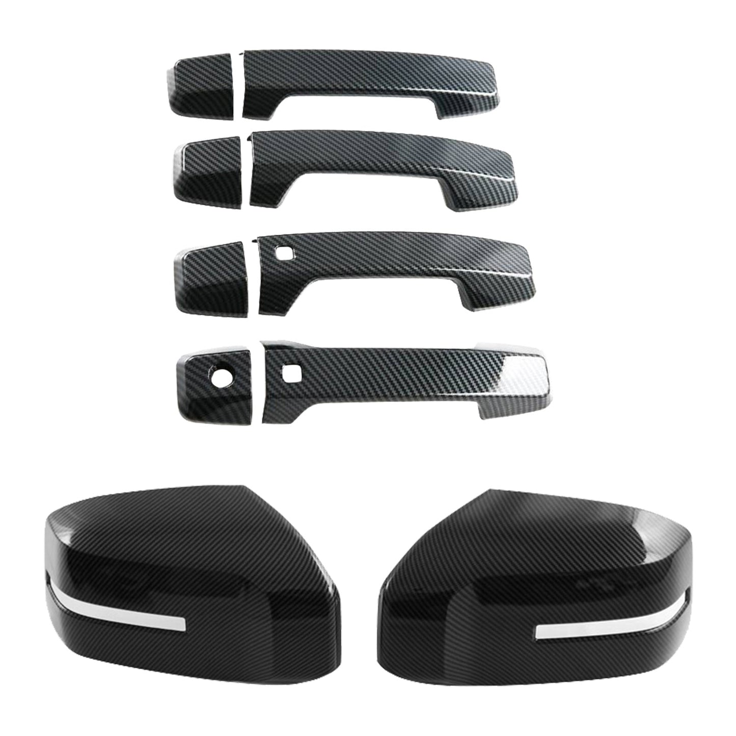 Side Door Side Mirror & Handle Covers Suitable For Mitsubishi Triton L200 23-25