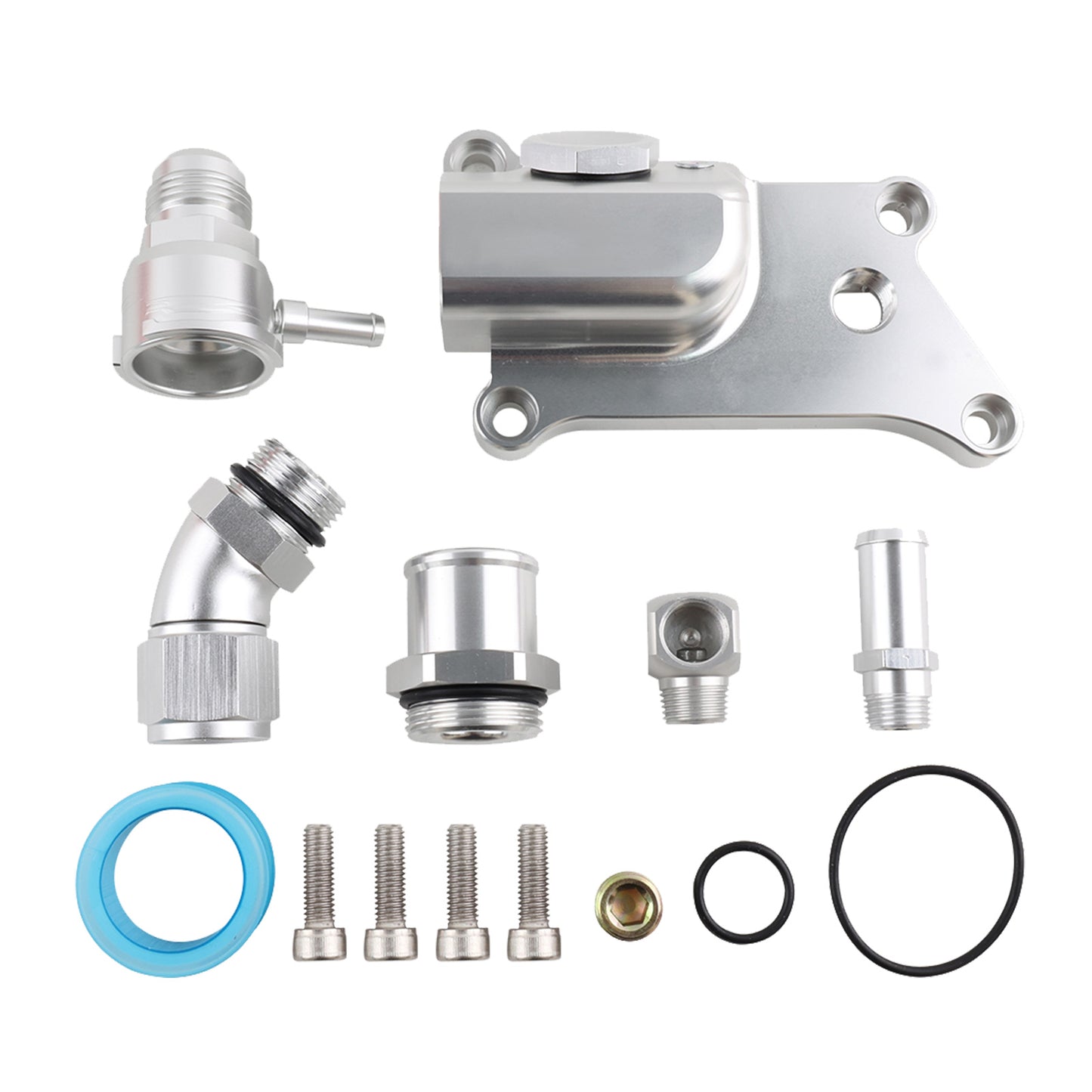 {{ Straight Elbow Filler Neck Hose Upper Coolant Housing Kit Suitablefor K20Z3 K24 }} - Buy Car Parts Online at {{ Kaka Auto Parts }}.