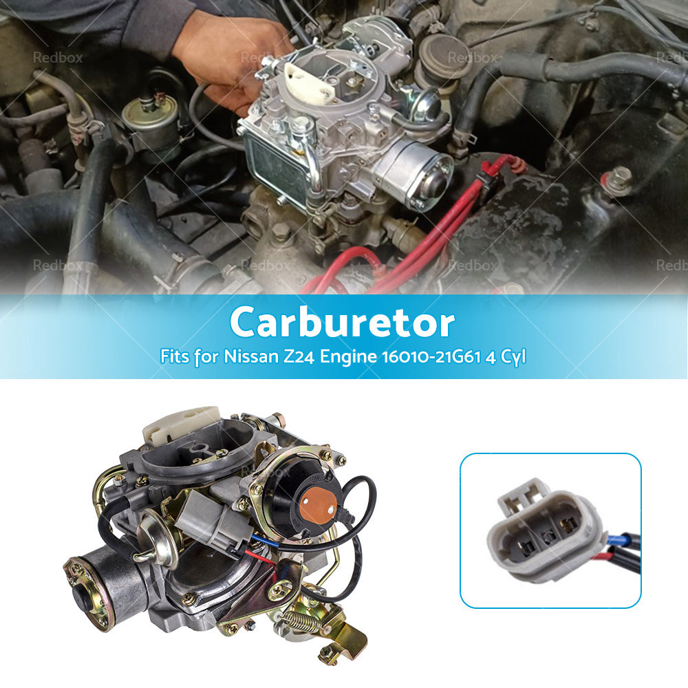 {{ Carb Carburetor Fits For Nissan 720 Pickup 2. 4L Z24 Engine 16010-21G61 4 Cyl }} - Buy Car Parts Online at {{ Kaka Auto Parts }}.