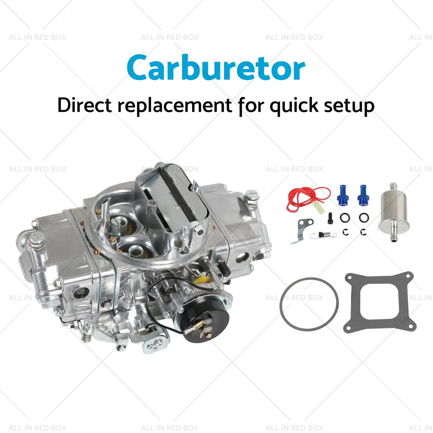 {{ Suitable For 4 Barrel 650 CFM Double-Pumper Carburetor Electric Choke BR-67255 }} - Buy Car Parts Online at {{ Kaka Auto Parts }}.