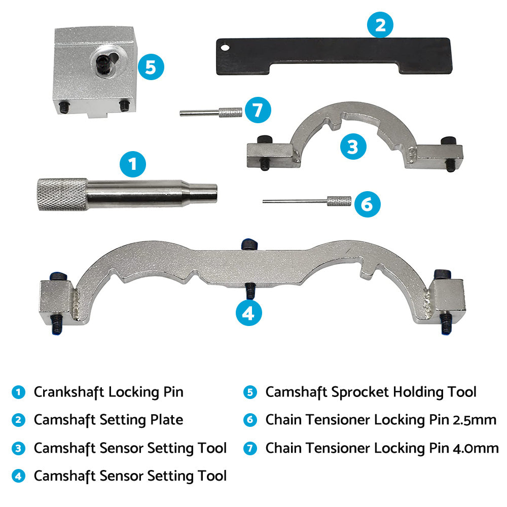 Timing Chain Tool Kit Suitable for Holden Cruze JH Barina TM Trax TJ A14NET 1. 4L Turbo