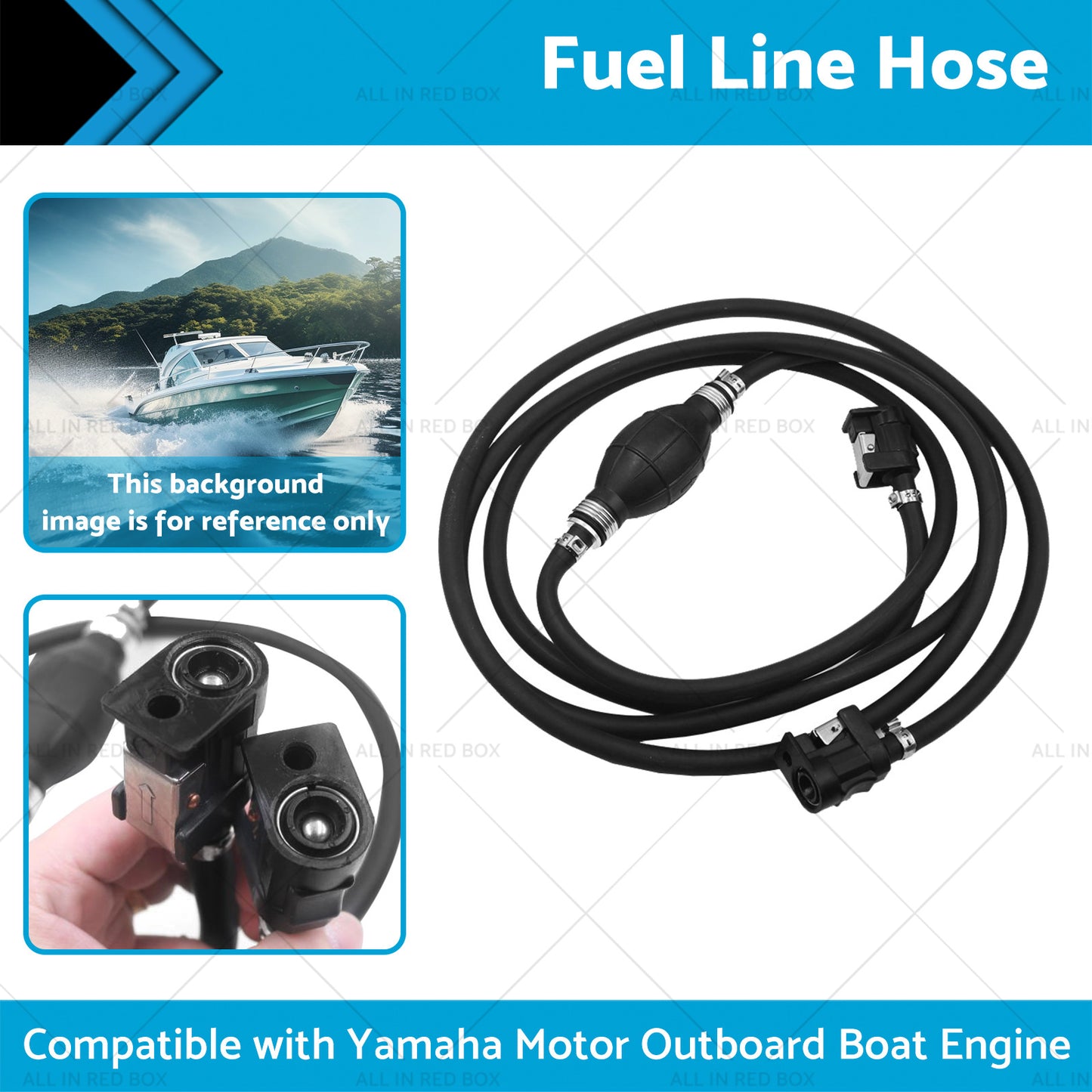 {{ Fuel Line Hose Suitable for Yamaha Motor Outboard Boat Engine Petrol Tank }} - Buy Car Parts Online at {{ Kaka Auto Parts }}.