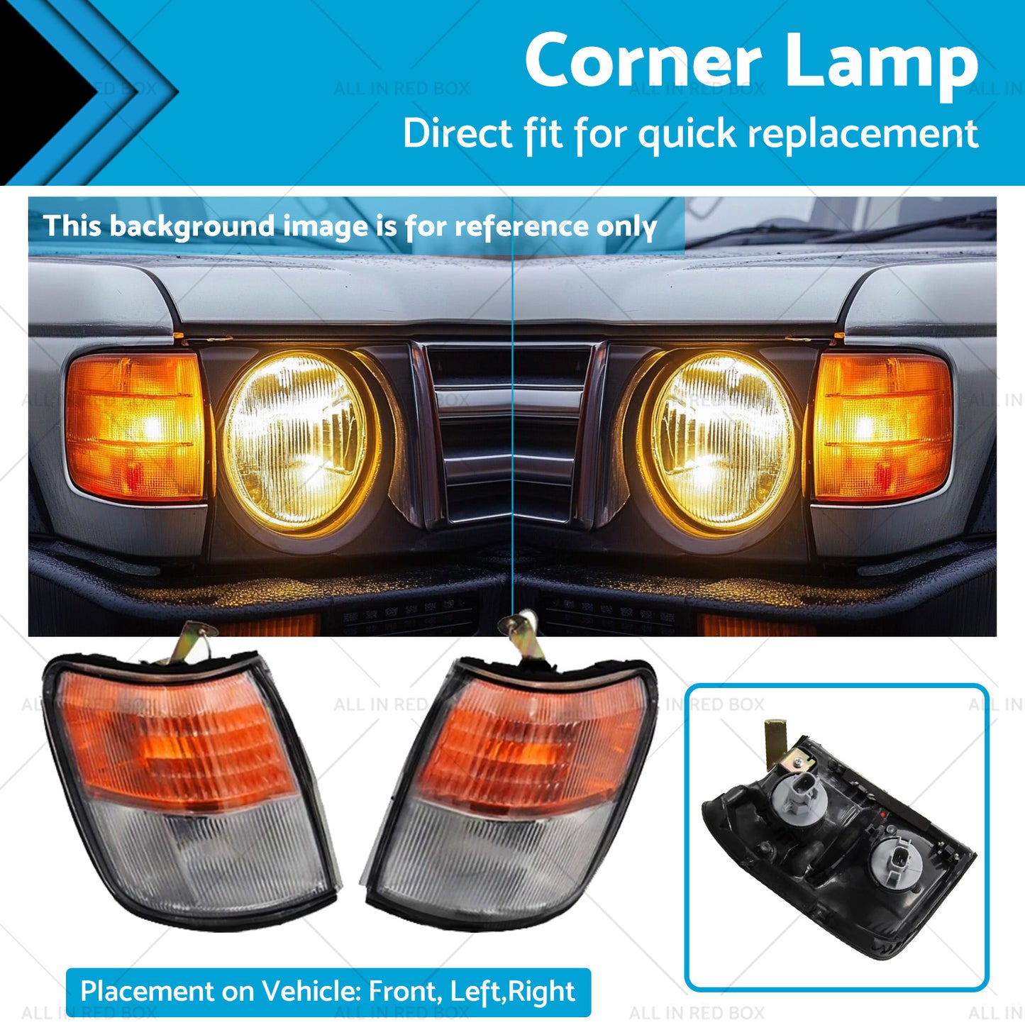 {{ Signal Light Turn Brake Lamp LH+RH Suitable For Mitsubishi Pajero Montero }} - Buy Car Parts Online at {{ Kaka Auto Parts }}.