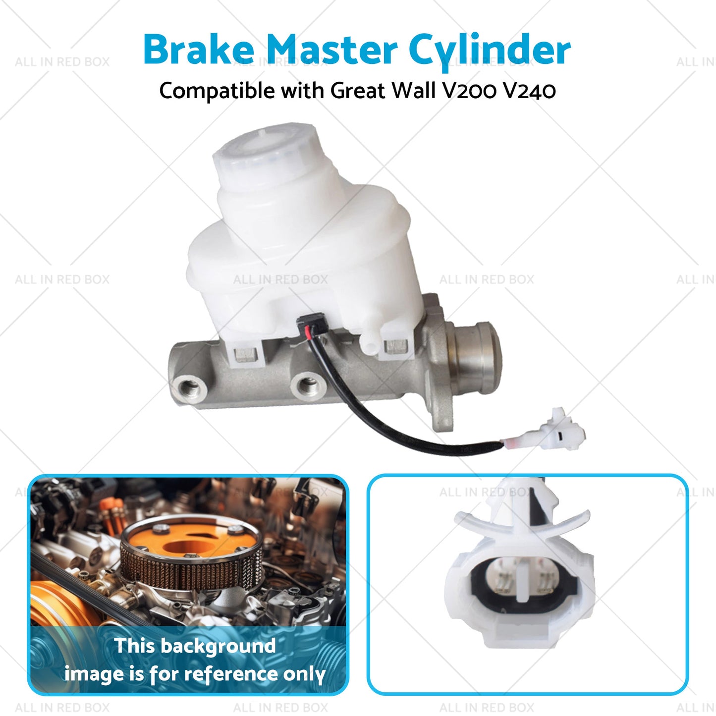 {{ Brake Master Cylinder Suitable For Great Wall V200 V240 K2 Series 1 09-15 }} - Buy Car Parts Online at {{ Kaka Auto Parts }}.