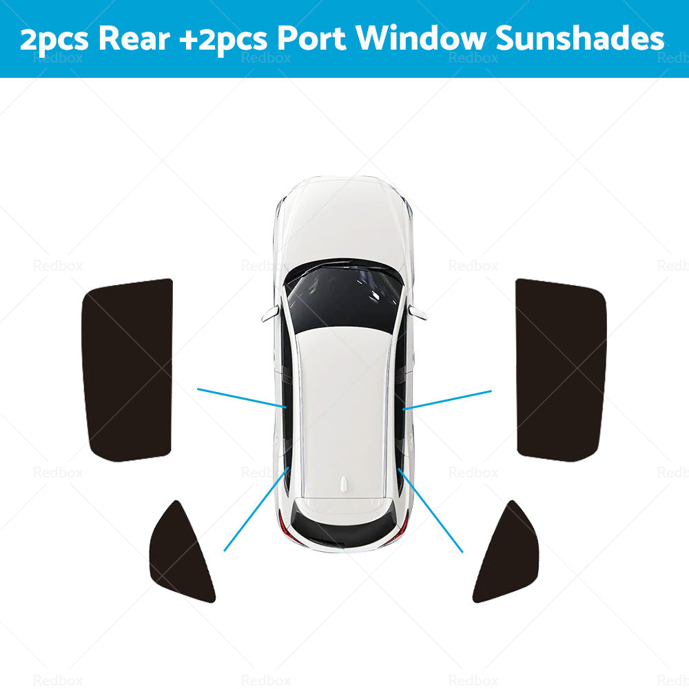Magnetic Car Window Sun Blind Shade Mesh for Mazda CX-8 CX8 2018-2023 Sunshade