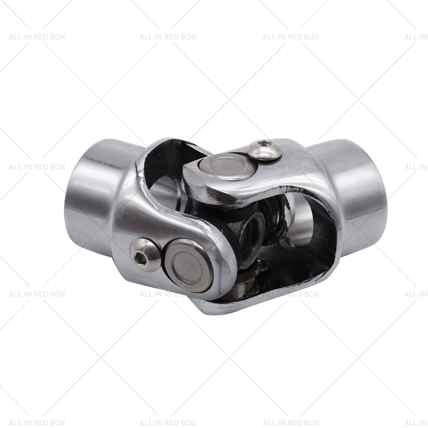 {{ 3 or 4 inch Round x 3 or 4 inch Round Stainless Steel Universal Single Steering Shaft U Joint }} - Buy Car Parts Online at {{ Kaka Auto Parts }}.