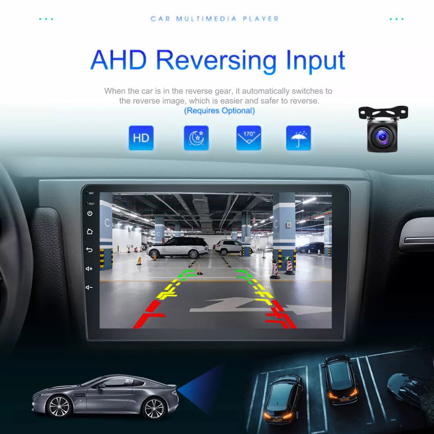 9" Android 14 Suitable for Pajero 2000-06 Apple CarPlay GPS 4+64G