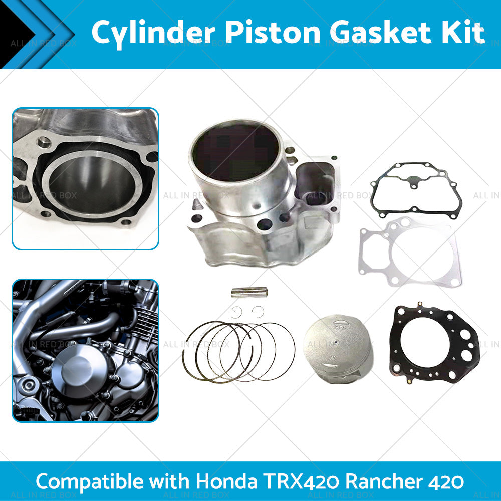 {{ Cylinder Piston Ring Gasket Kit for Honda TRX420 F TRX420 Rancher 420 2007-2022 }} - Buy Car Parts Online at {{ Kaka Auto Parts }}.