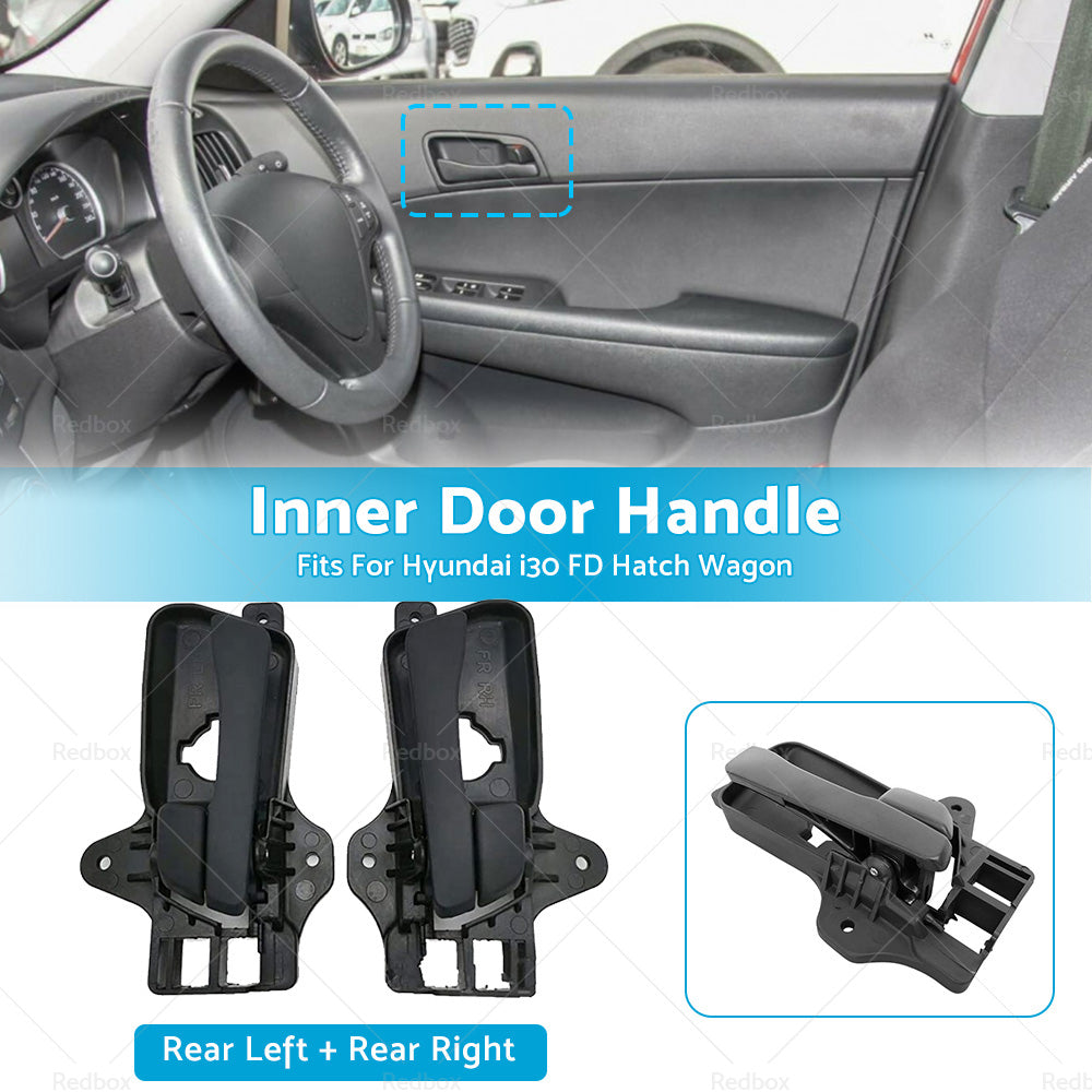1 Pair Rear Inner Door Handle Suitable For Hyundai i30 FD 2007-2012 LEFT RIGHT
