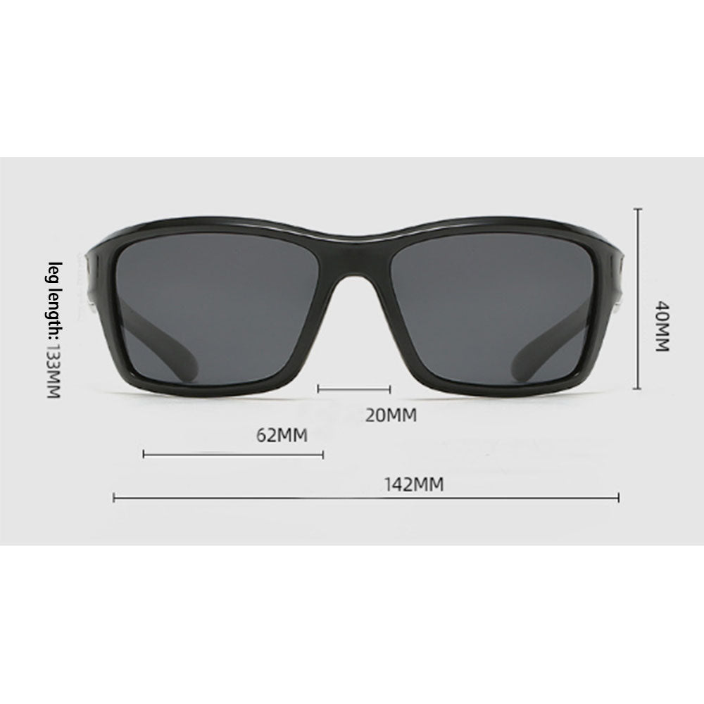 Men Polarized Sports Sunglasses Running Cycling Wrap Around Fishing Driving