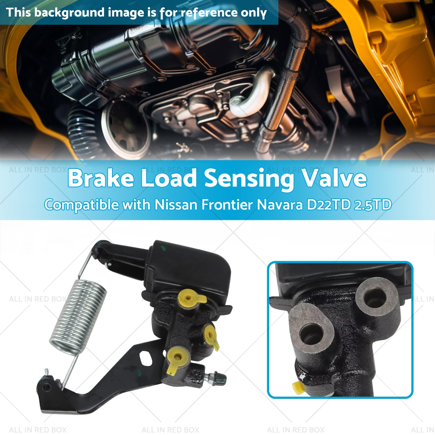 {{ Brake Load Sensing Valve Suitable for Nissan Frontier Navara D22TD 2. 5TD 98-01 }} - Buy Car Parts Online at {{ Kaka Auto Parts }}.