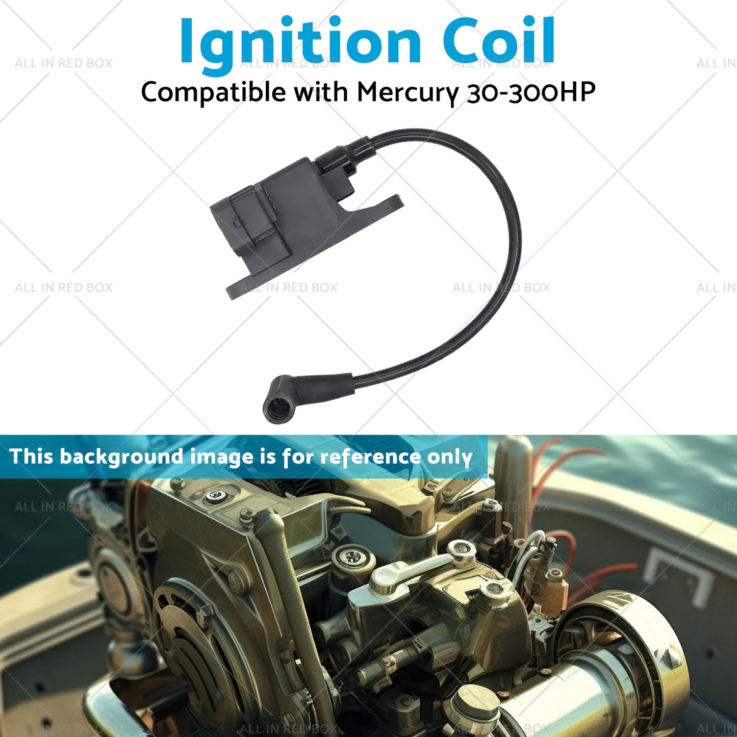 {{ 827509A10 114-7509 Ignition Coil Suitable for Mercury 30-300HP Outboard Motor }} - Buy Car Parts Online at {{ Kaka Auto Parts }}.