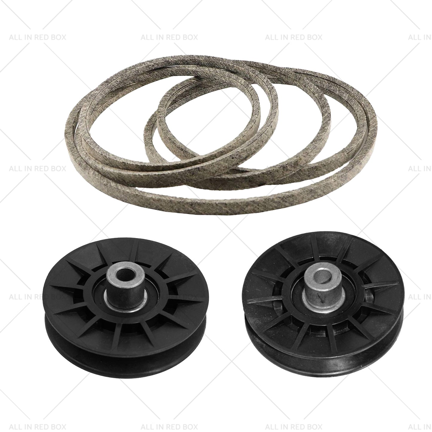 {{ Belt and V Idler Pulley and Flat Idler Pulley Suitable For Husqvarna LS XLS GTH LGT }} - Buy Car Parts Online at {{ Kaka Auto Parts }}.