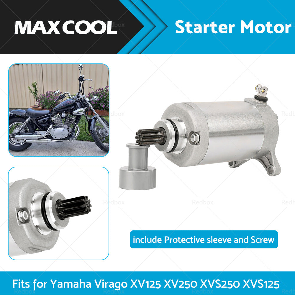 {{ Starter Motor for Yamaha Virago XV125 XV 250 125 XVS250 XVS125 ROUTE66 VSTAR }} - Buy Car Parts Online at {{ Kaka Auto Parts }}.