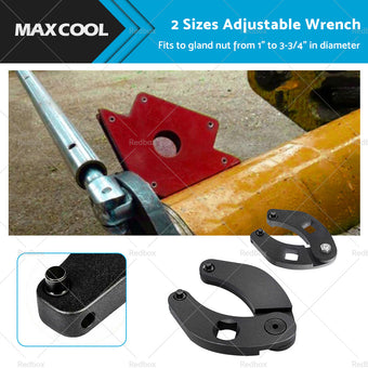 compare product Adjustable Gland Nut Wrench 12667463 Spanner Tool Set for Hydraulic Cylinders