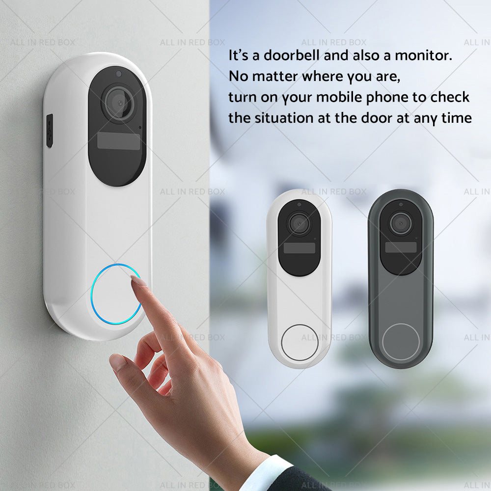 1080P WIFI Doorbell 2. 4G and 5G Wireless Video Intercom Security Door Camera
