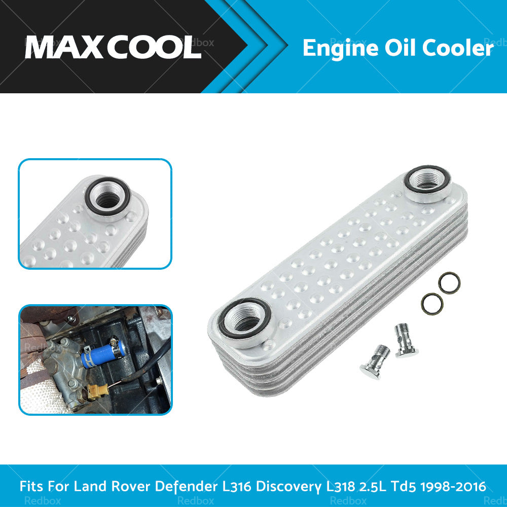 {{ Engine Oil Cooler Fit For Land Rover Defender L316 Discovery L318 2. 5L Td5 98-16 }} - Buy Car Parts Online at {{ Kaka Auto Parts }}.