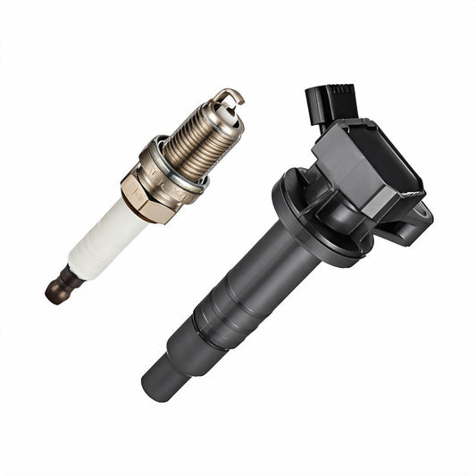 Ignition Coil and Spark Plug Kit Suitable for Toyota Camry Corolla RAV4 Matrix