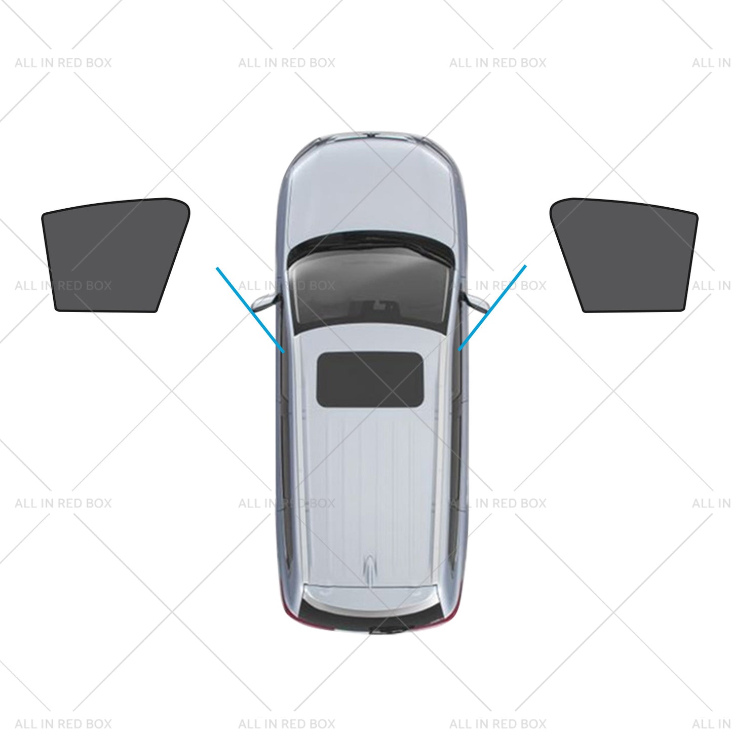 Window Magnetic Mesh Sunshades Suitable for Kia Sportage 21-24 UVA Protection