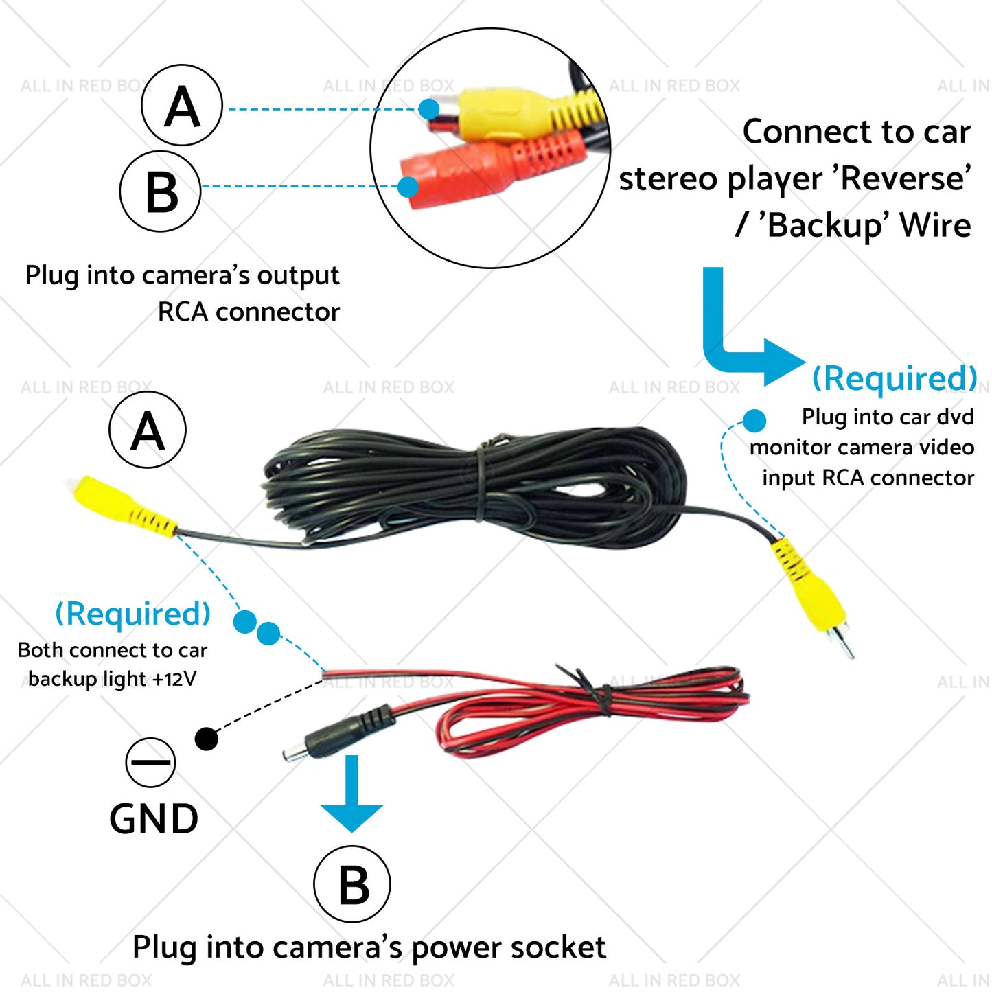 {{ Reversing Camera Suitable For Ford mondeo 4 Focus 2 S-Max Galaxy Kuga 1 C-Max 2 }} - Buy Car Parts Online at {{ Kaka Auto Parts }}.