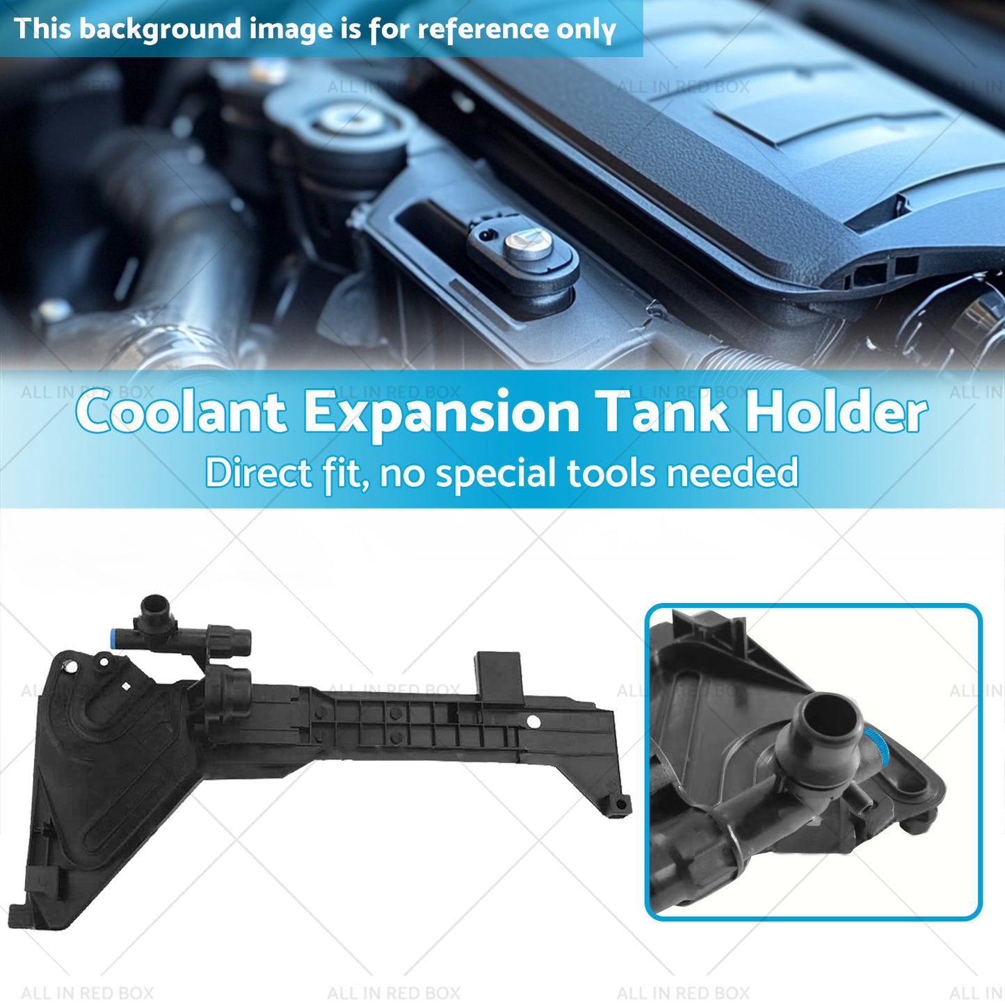 {{ Coolant Expansion Tank Holder Suitable For BMW E46 98-07 Z4 03-09 17111436250 }} - Buy Car Parts Online at {{ Kaka Auto Parts }}.