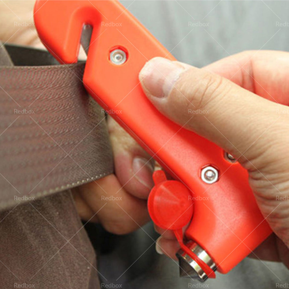 4x Emergency Safety Hammer Breaker Car Cutter Window Belt 2 in 1 Tool Bus Glass