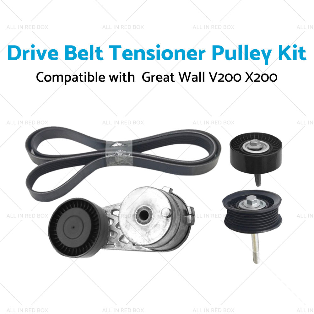 {{ Drive Belt Tensioner Pulley Kit Suitable for Great Wall V200 X200 2. 0L Diesel }} - Buy Car Parts Online at {{ Kaka Auto Parts }}.