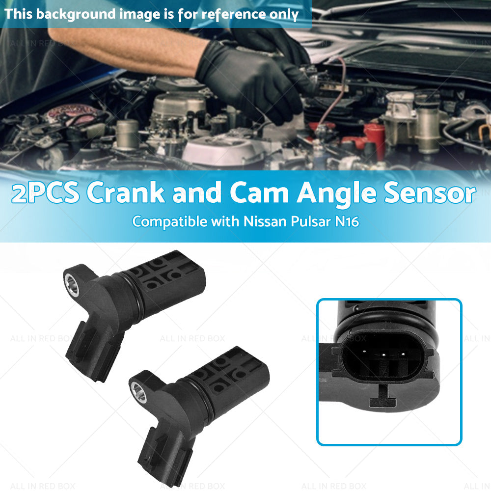 Crank and Cam Sensor Suitable for Nissan Pulsar N16 1. 6L 1. 8L 1999-2007 B37314M50B