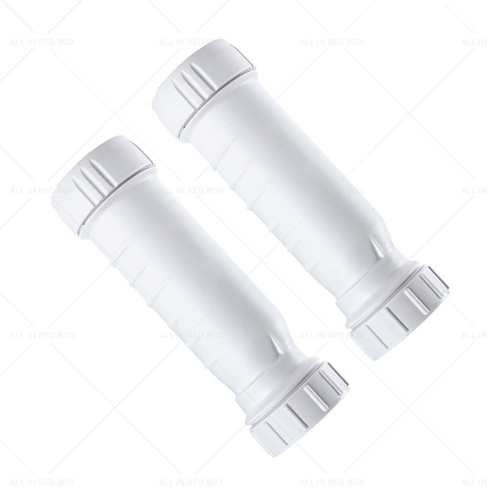 2Pcs Set Waterless Self Sealing Waste Valve Inline Trap Bath Basin Caravan RV