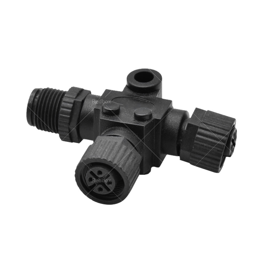 NMEA2000 5 Pins T Connector for Garmin Lowrance Simrad B and G Navico Networks Black