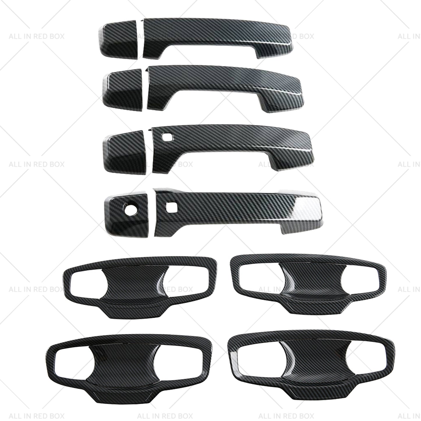 Side Door Handle Covers & Handle Bowl Suitable For Mitsubishi Triton L200 23-25