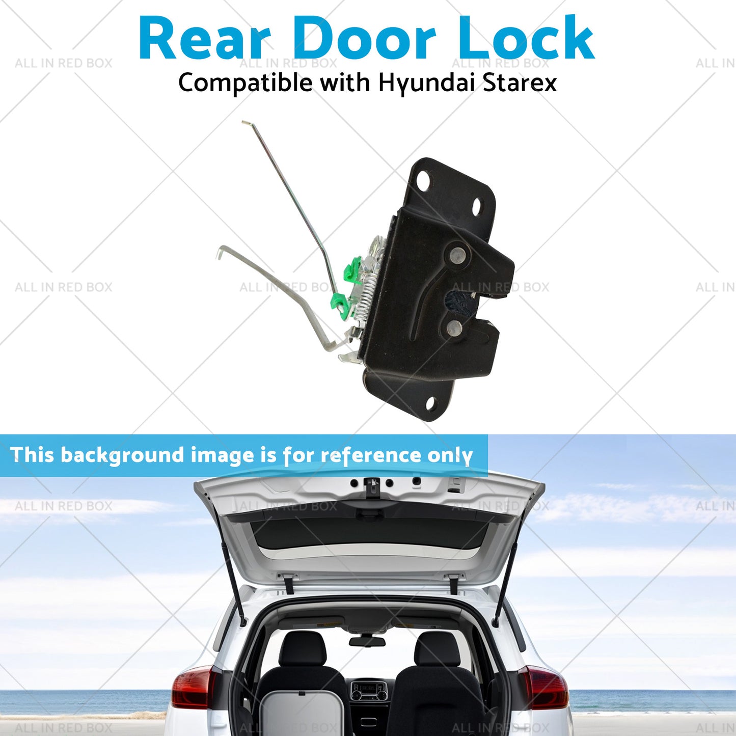 {{ Suitcase Lock Rear Door Lock Tailgate Latch Suitable for 96-07 Hyundai Starex H1 }} - Buy Car Parts Online at {{ Kaka Auto Parts }}.