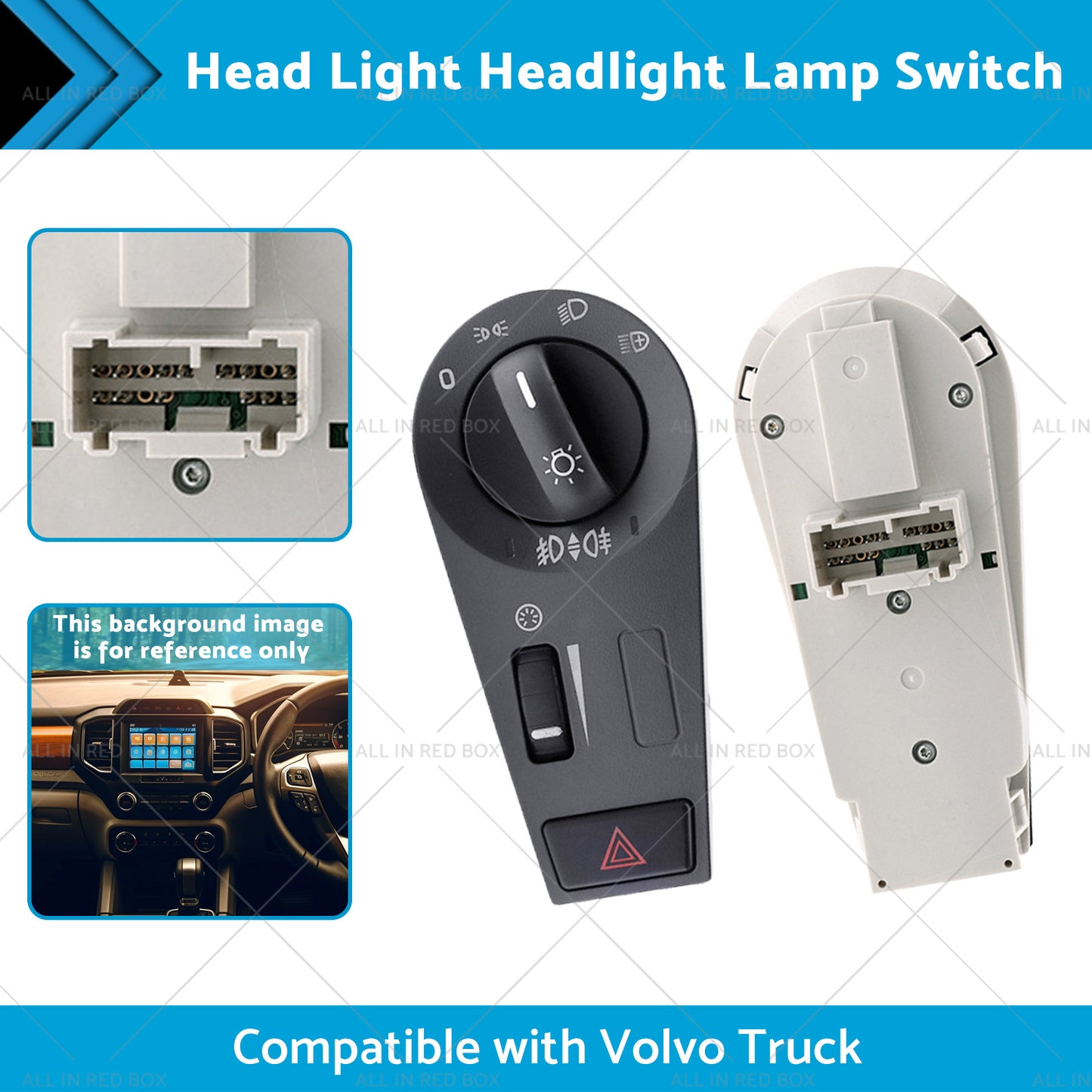 {{ Head Light Headlight Lamp Switch Suitable for Front Volvo Truck FH12 FM VNL }} - Buy Car Parts Online at {{ Kaka Auto Parts }}.
