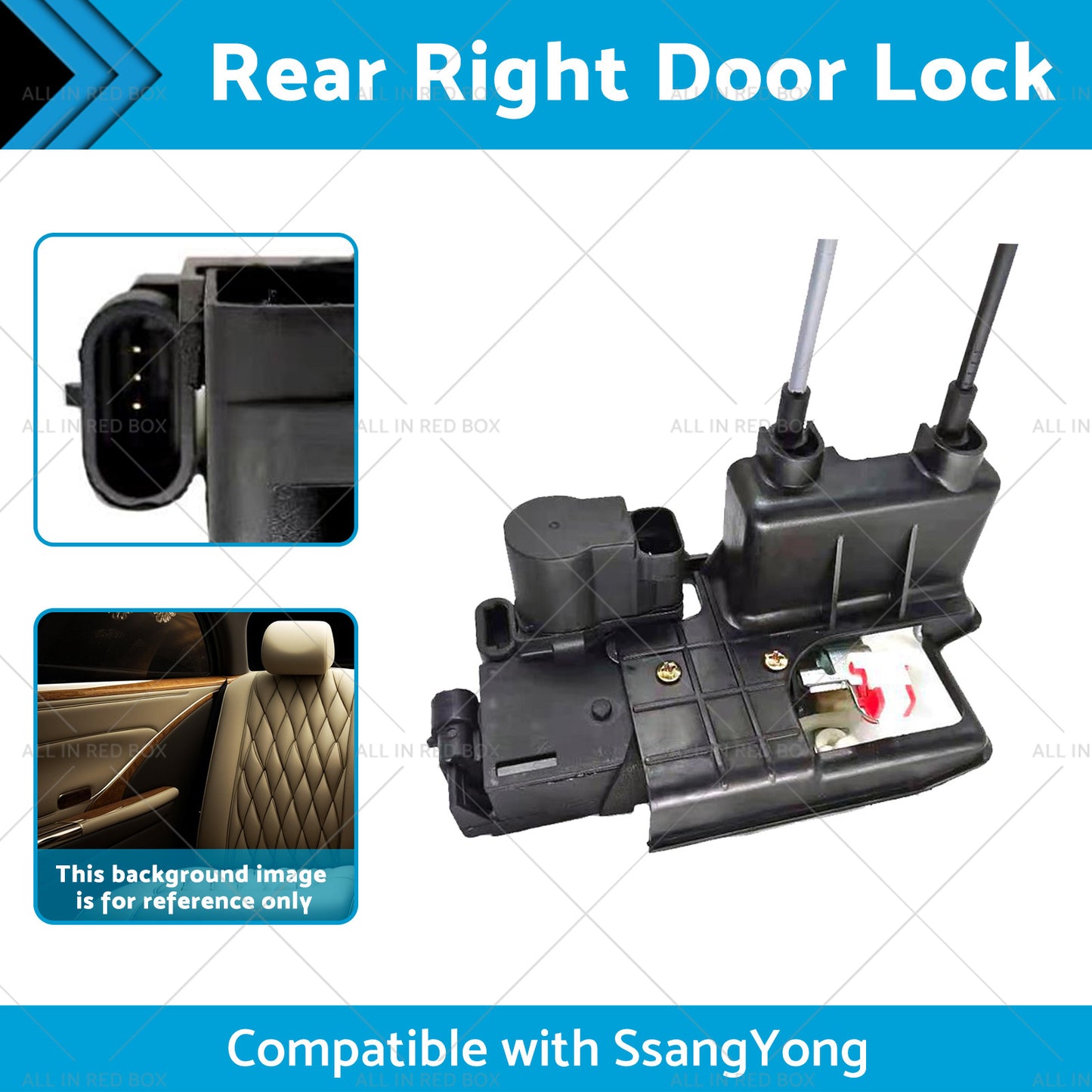 {{ Rear Right Door Lock 71320-34002 713203-4002 Suitable for SsangYong Korando C }} - Buy Car Parts Online at {{ Kaka Auto Parts }}.