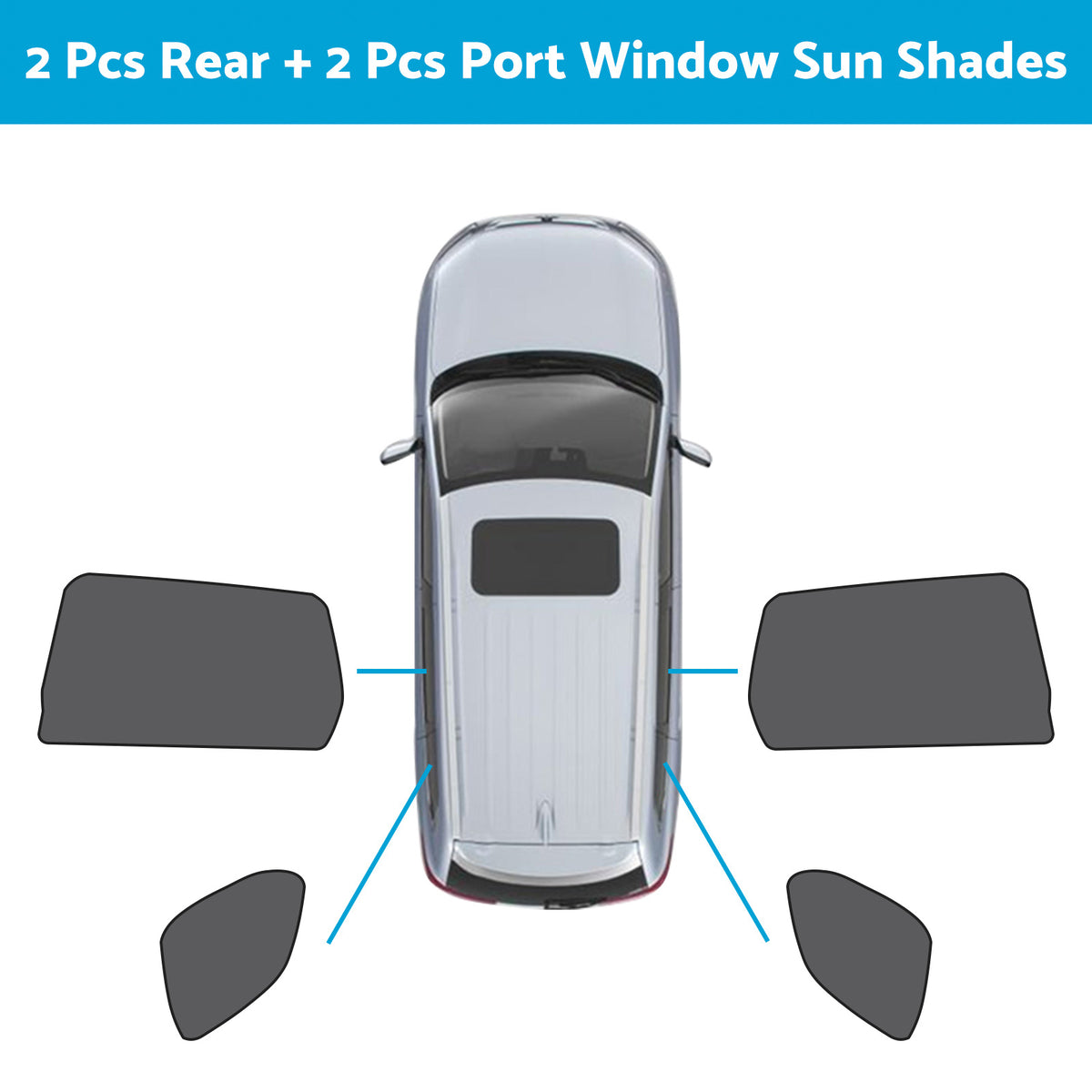 Car Window Magnetic Mesh Sun Shades Suitable for Mitsubishi Outlander