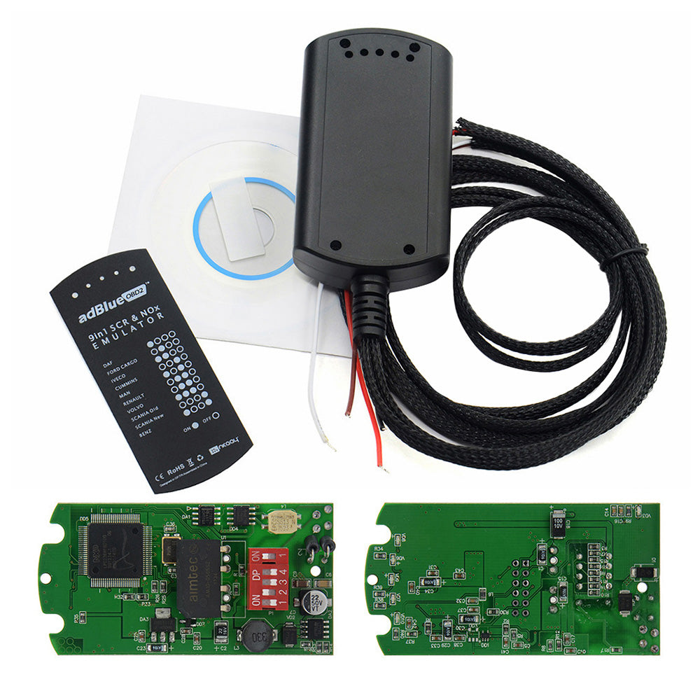 9in1 Universal AdBlue Emulator Suitable For Scania Volvo Truck Simulator Driving