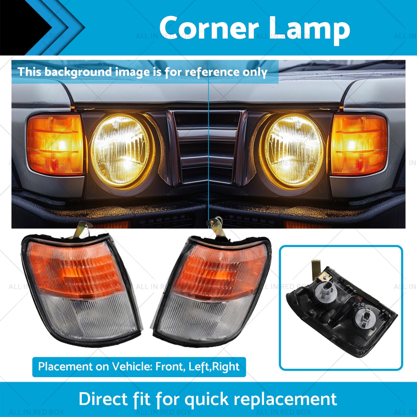 {{ Signal Light Turn Brake Lamp LH+RH Suitable For Mitsubishi Pajero Montero }} - Buy Car Parts Online at {{ Kaka Auto Parts }}.
