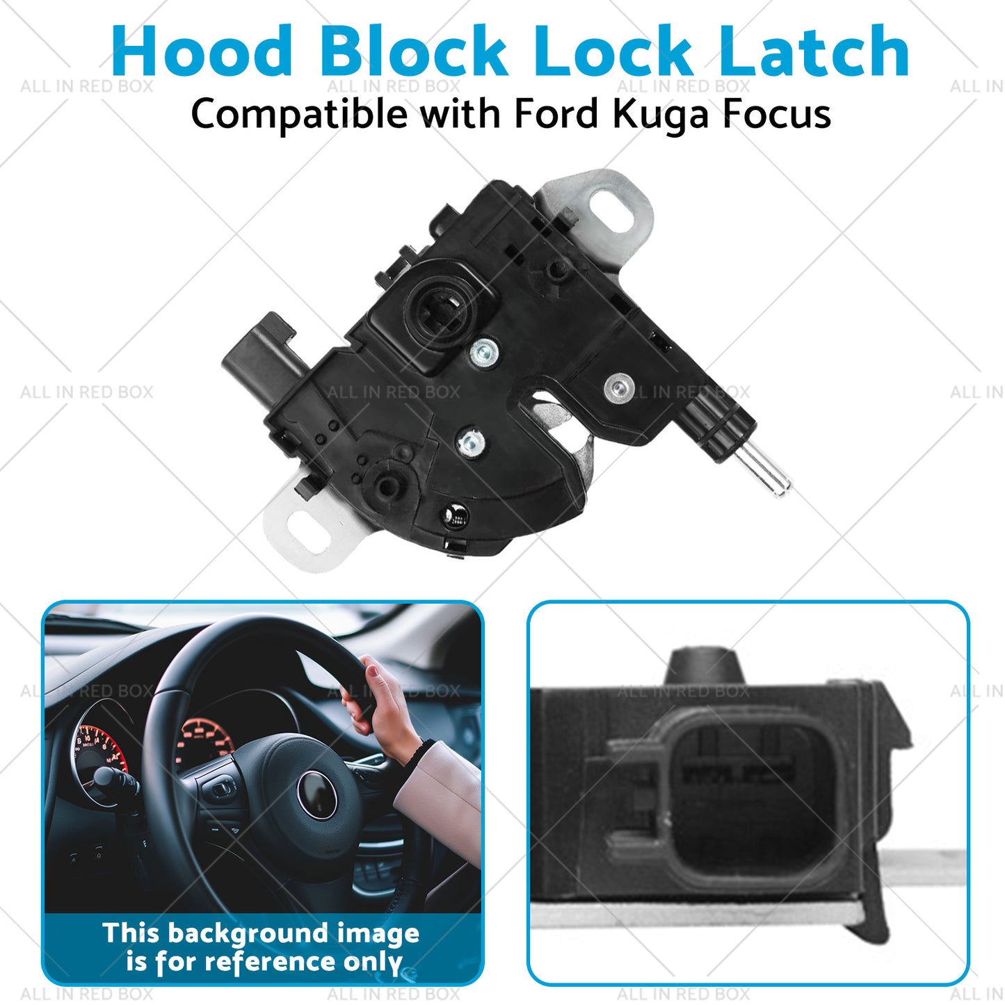 {{ Hood Block Lock Latch Suitable for Ford Kuga Focus 3M51-16700-AC 4895285 }} - Buy Car Parts Online at {{ Kaka Auto Parts }}.