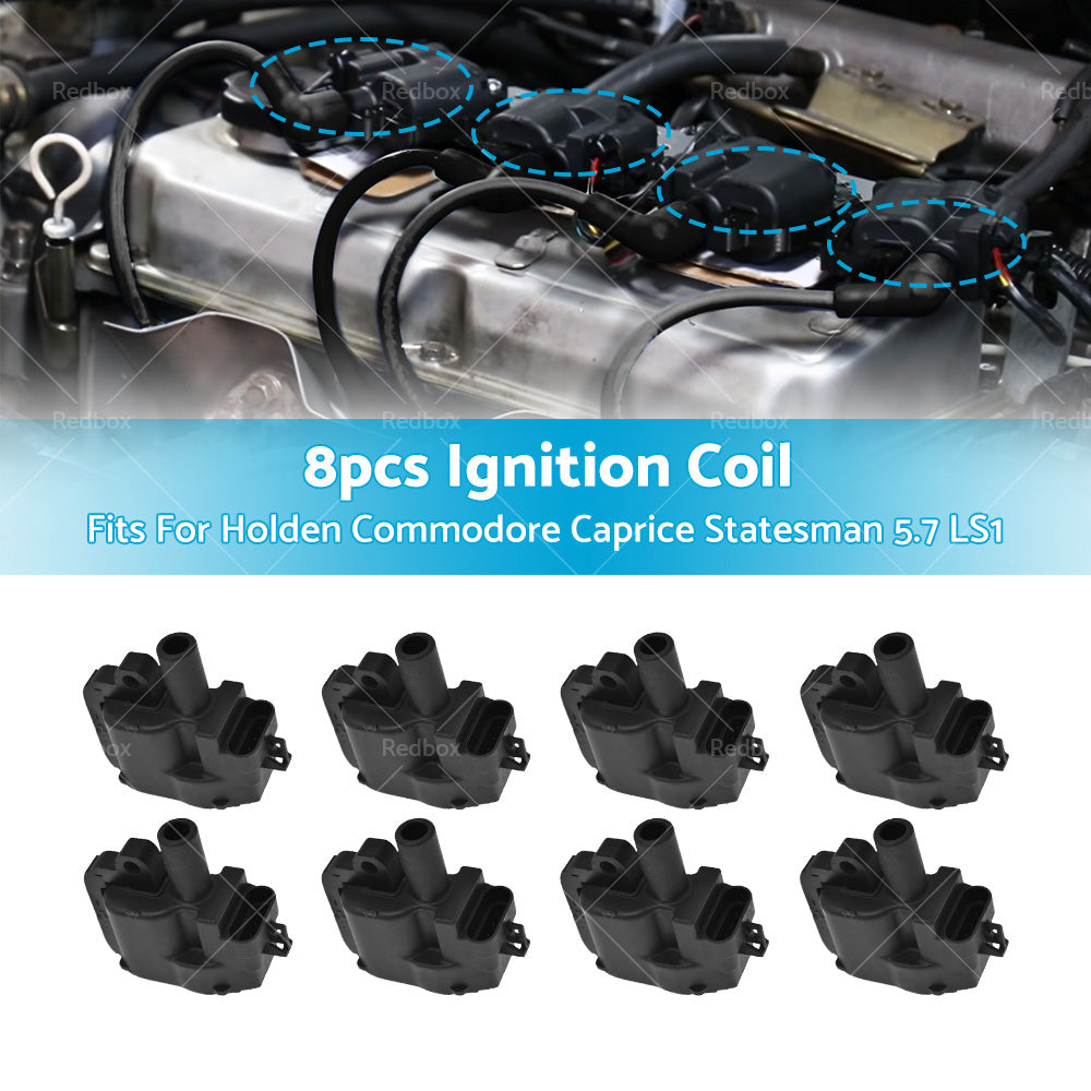 8pcs Ignition Coils Fits For Holden Commodore Caprice Statesman 5. 7 LS1 12558948