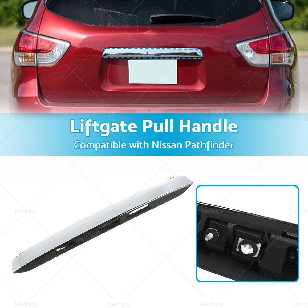 {{ Chrome Rear Liftgate Handle 90810-9PG0A Suitable for Nissan Pathfinder SL 3. 5L }} - Buy Car Parts Online at {{ Kaka Auto Parts }}.