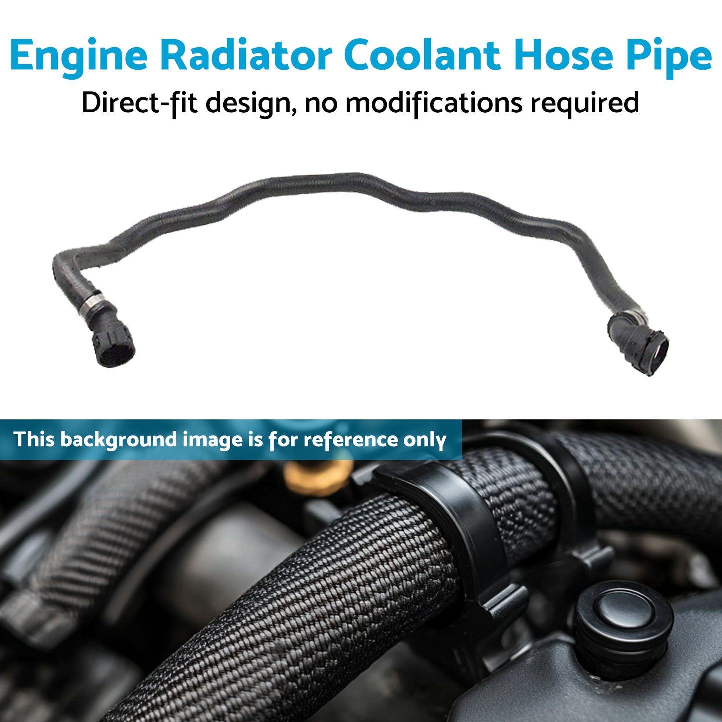 {{ Engine Radiator Coolant Hose Pipe Suitable For BMW 135i 3.0 L6 08-13 64216983858 }} - Buy Car Parts Online at {{ Kaka Auto Parts }}.