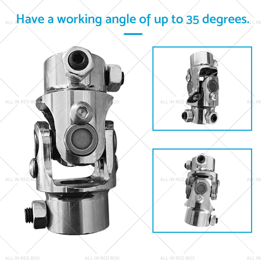 Steering Universal Uni U-Joint 3 or 4 inch Dd To 3 or 4 inch Dd Double D Steel For Hotrod AU