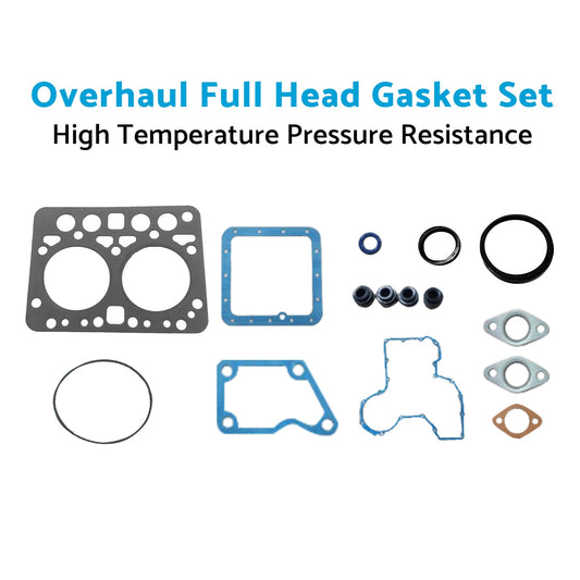 Overhaul Full Head Gasket Set Kit Suitable for Kubota ZL600 B6000 Tractor Engine