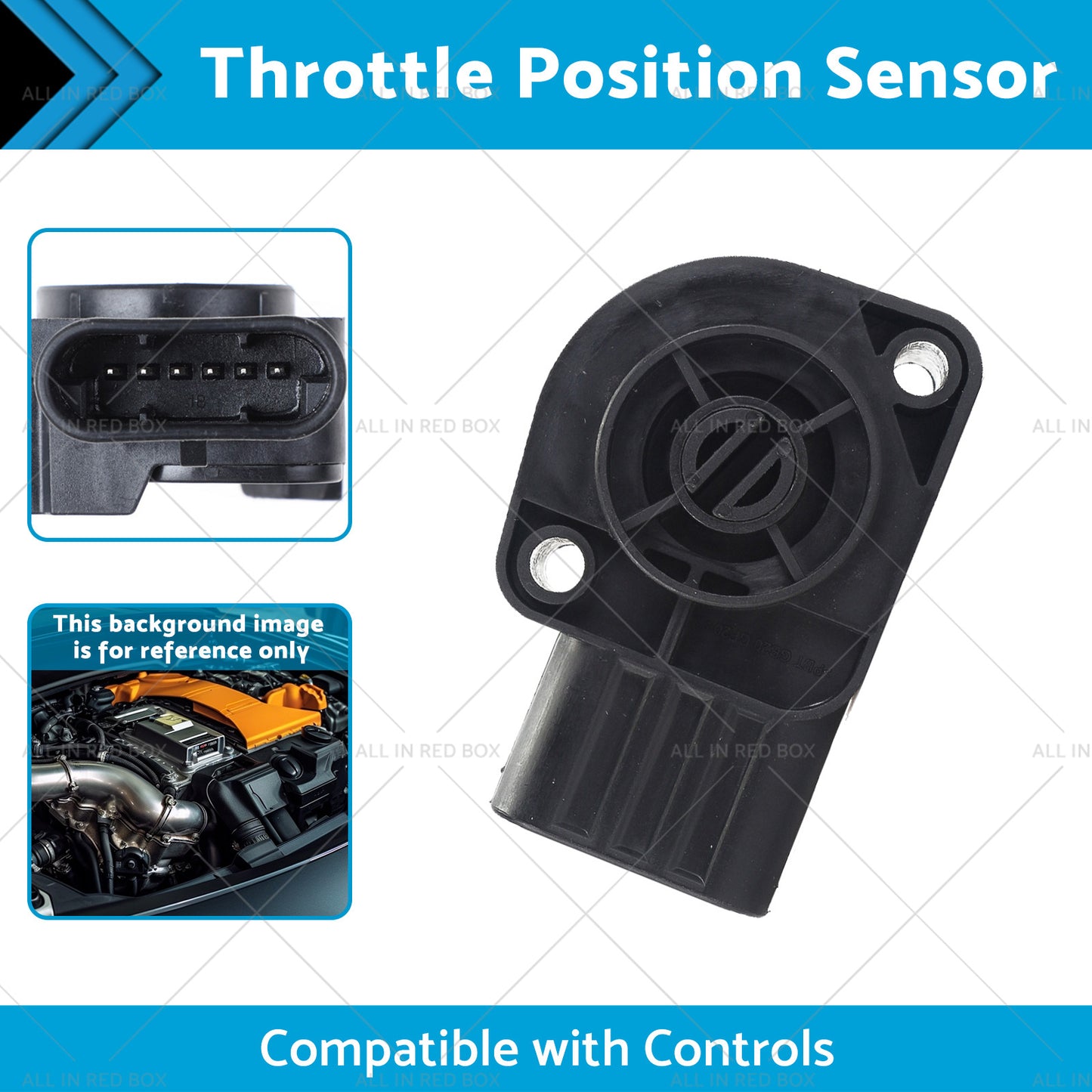{{ 1x Throttle Position Sensor Suitable for Controls 131973 133284 2603893C91 }} - Buy Car Parts Online at {{ Kaka Auto Parts }}.