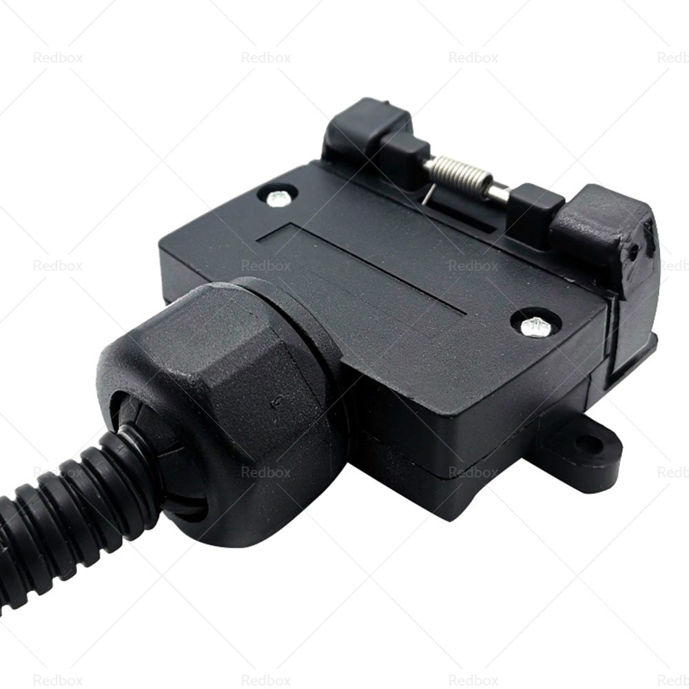 13 Pin Plug to 7 Pin Flat Socket For Trailer Adaptor Caravan Wiring Connector