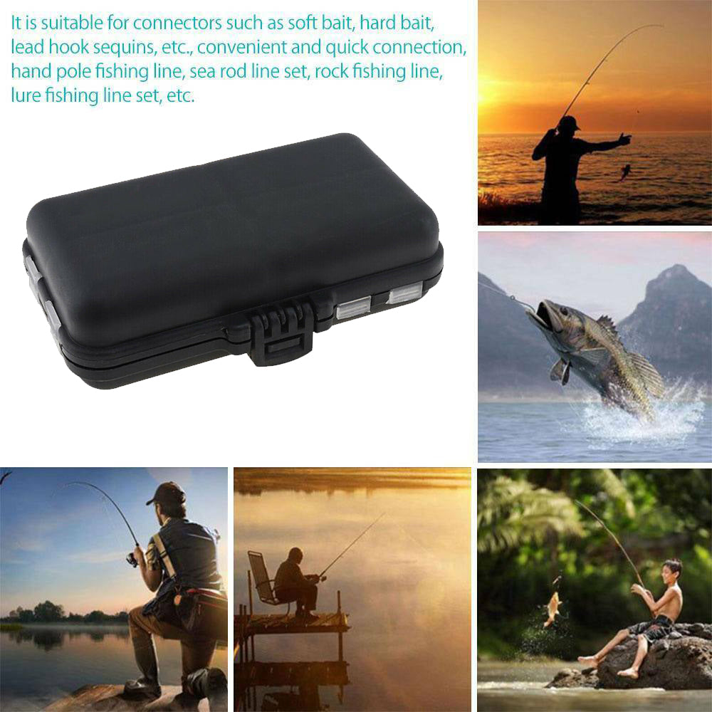 177Pcs Pro Fishing Accessories Kit w or Tackle Box For Outdoor Swivels Hook Beads