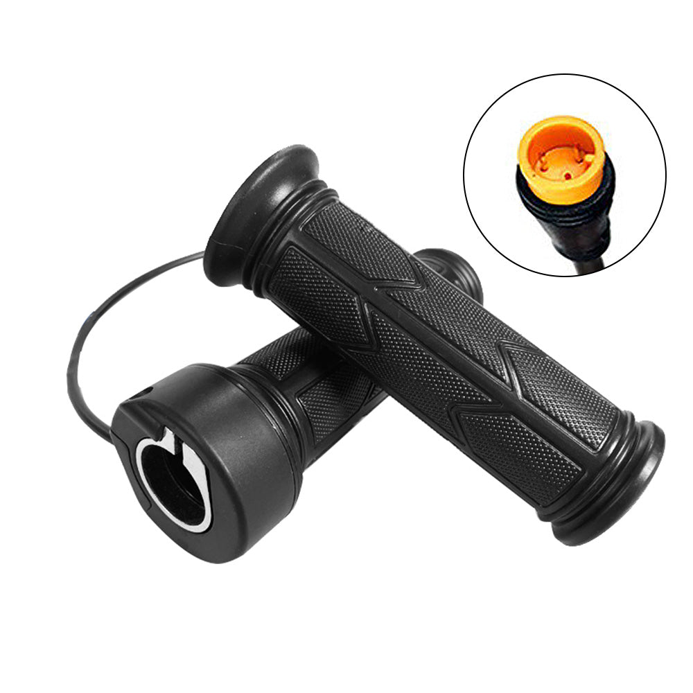 {{ Full Twist Throttle Electric Bike Ebike Right Hand 3Pin Bike Grip Twist Throttle }} - Buy Car Parts Online at {{ Kaka Auto Parts }}.