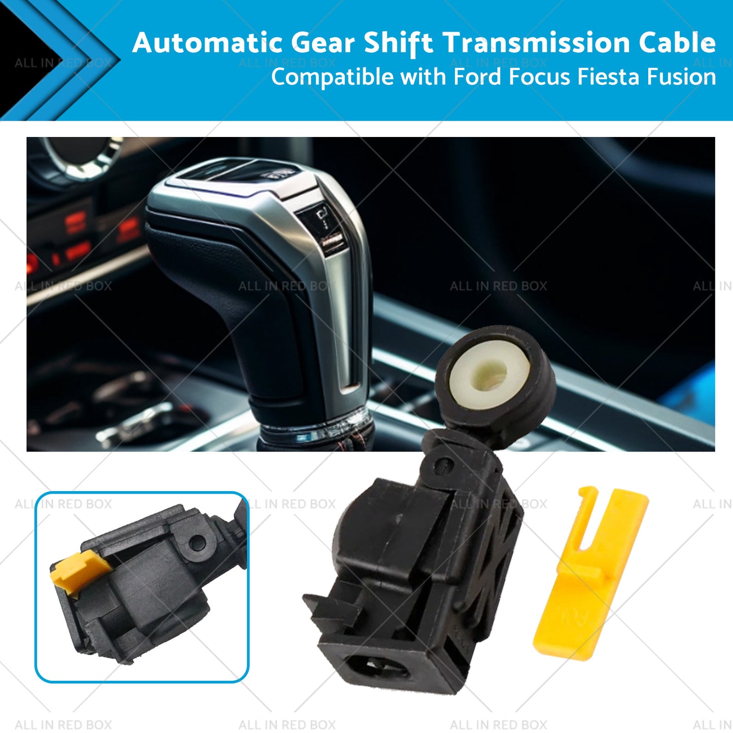 {{ Automatic Gear Shift Transmission Cable SuitableFor Ford Focus Fiesta 4S6P7412AB }} - Buy Car Parts Online at {{ Kaka Auto Parts }}.