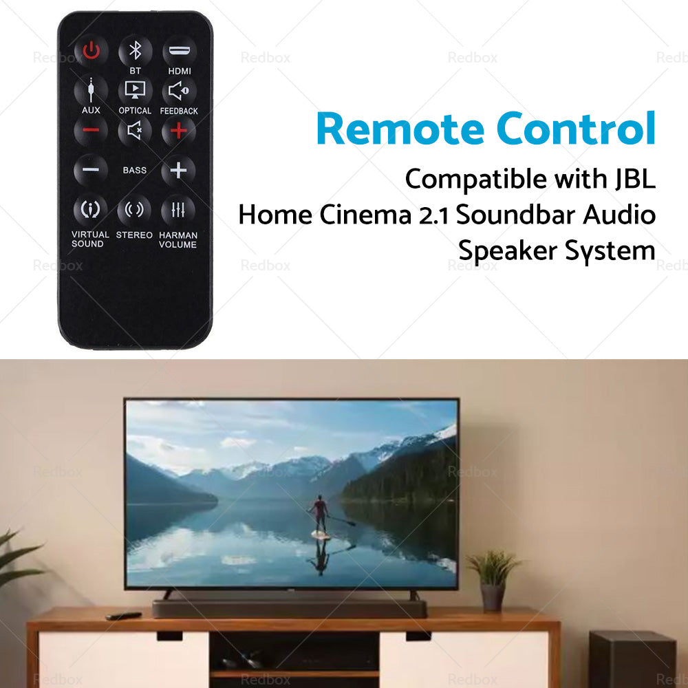 Remote Control Suitable For JBL Home Cinema SB250 SB350 2. 1 AUDIO SPEAKER SYSTEM