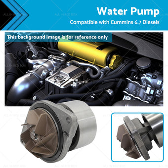 compare product 5473238 Water Pump 2881804 Suitable For Cummins 6. 7 Diesels 2007 thru 2012